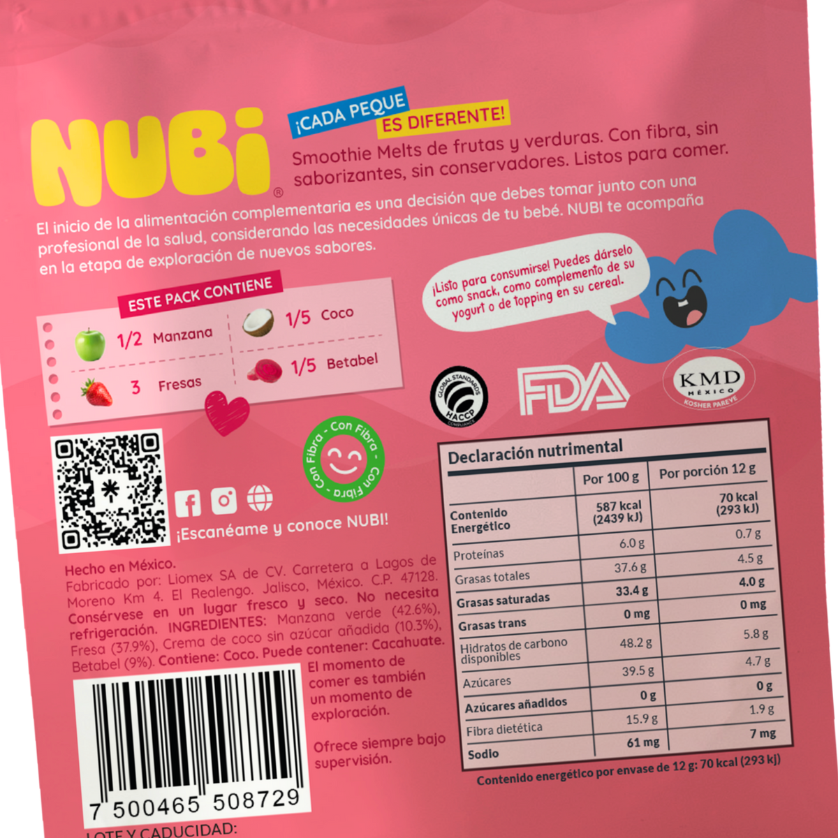 Kits monosabor (16 piezas c/u)