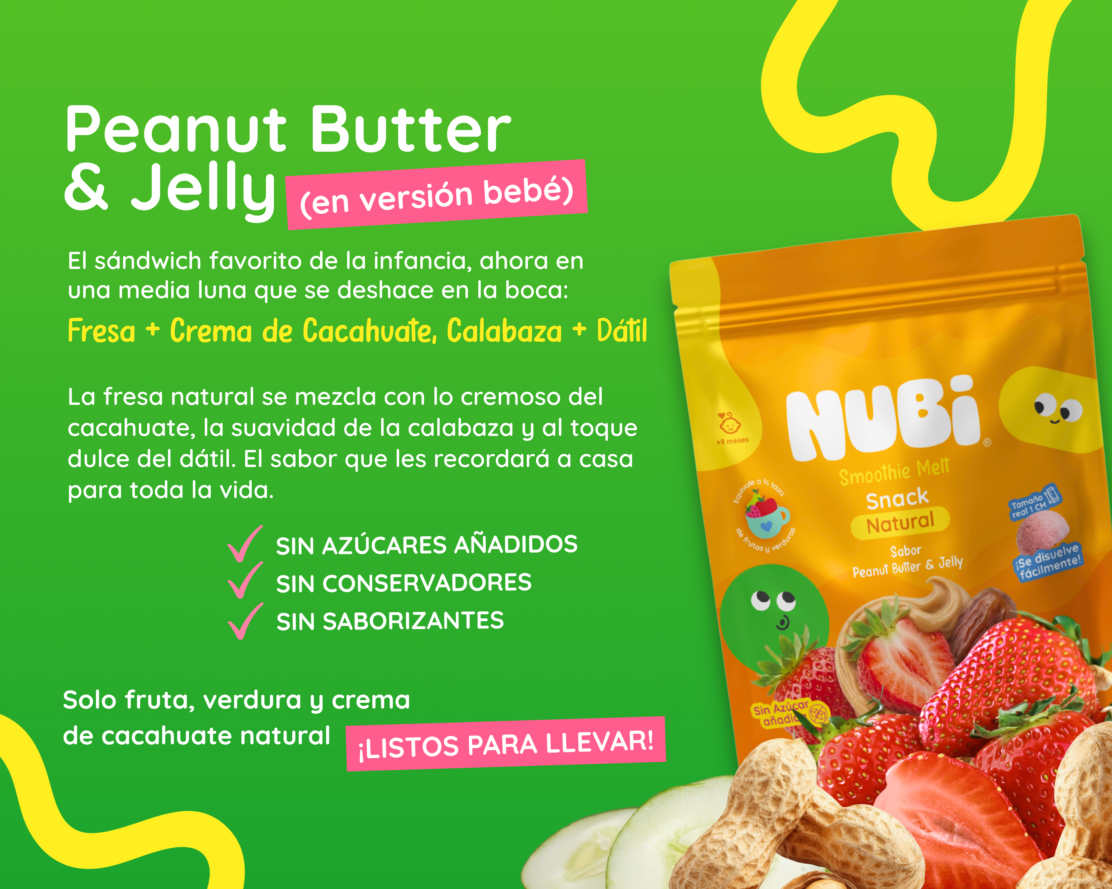 Peanut butter & jelly  (en versión bebé)
